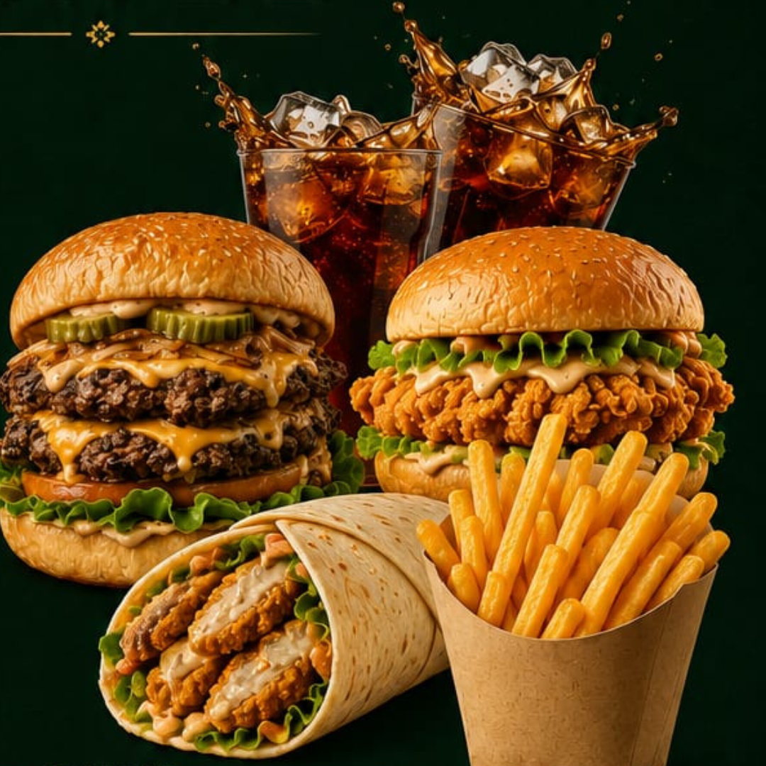 Green White Grill